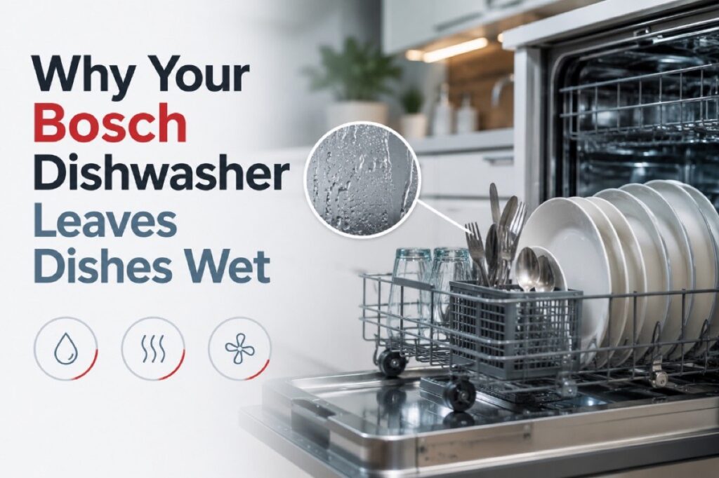 Why Your Bosch Dishwasher Leaves Dishes Wet